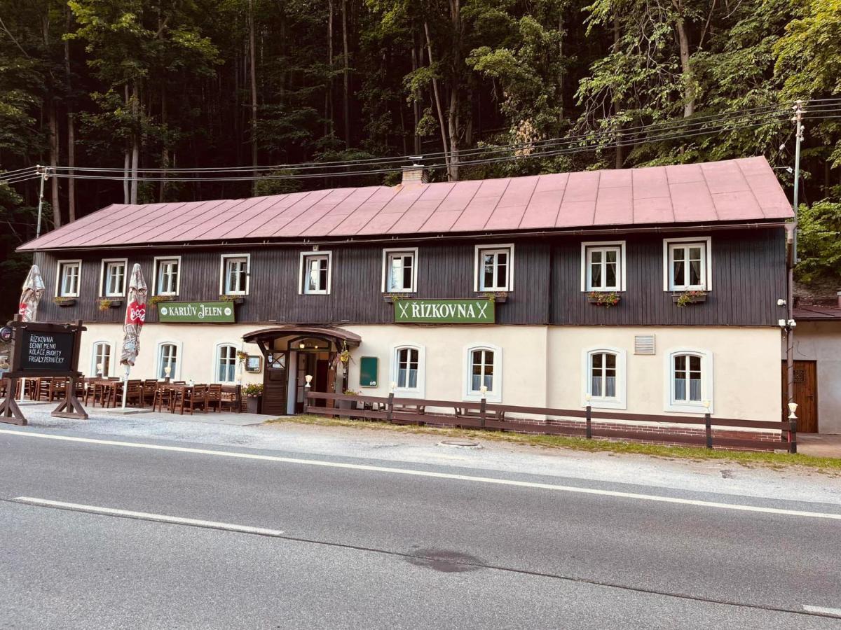 POD SVATOU ANNOU - penzion a kavárna Horní Maršov Kültér fotó